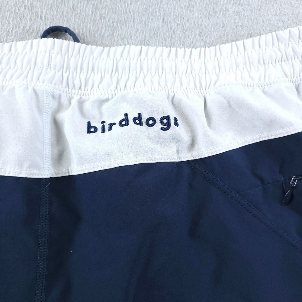 Birddogs Shorts Mens 2XL Blue White Boomstick Athletic Lined Stretch Drawstring - Picture 5 of 12